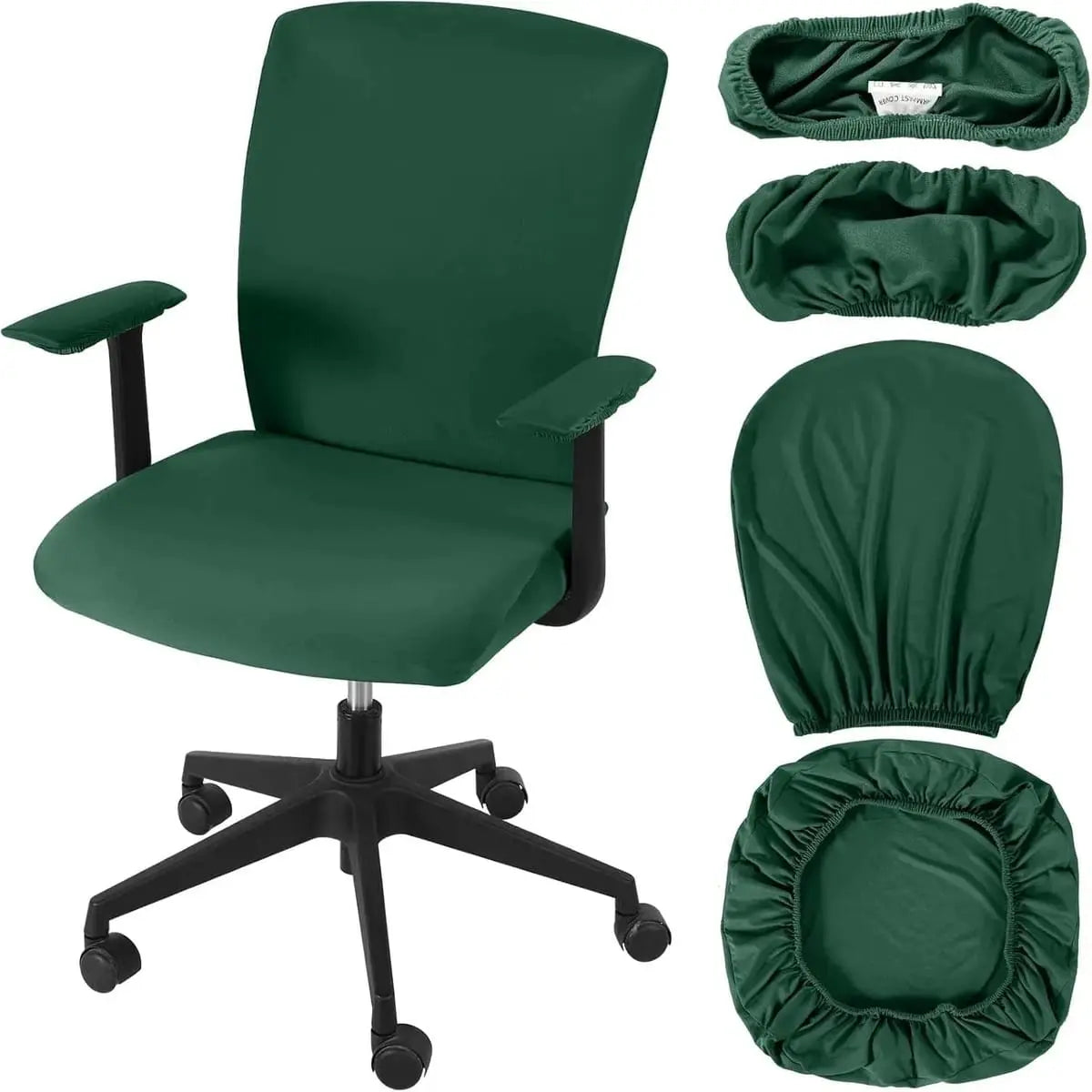Tallew Office Chair Covers Set Universal Stretch Fit 4 Piece With Tallew