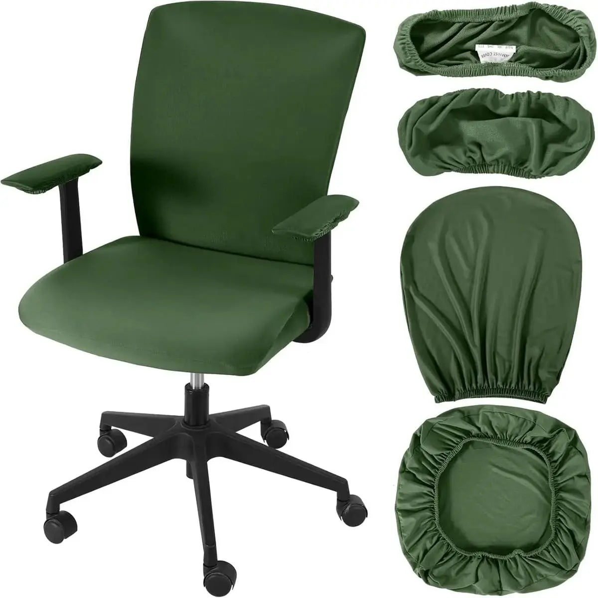 Tallew Office Chair Covers Set Universal Stretch Fit 4 Piece With Tallew