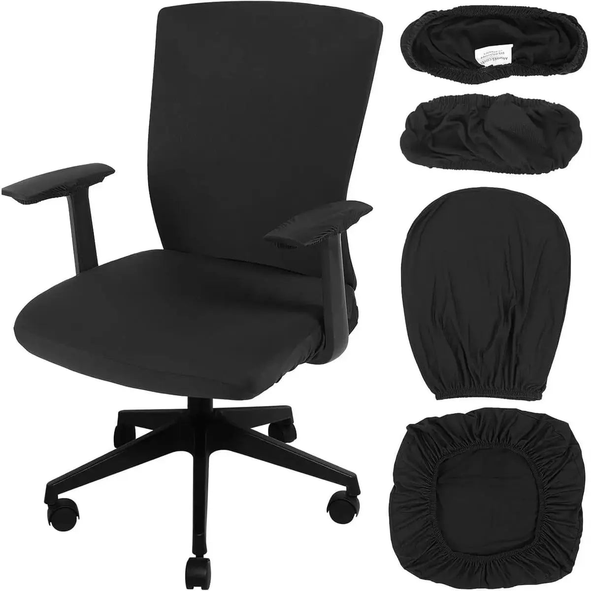 Tallew Office Chair Covers Set Universal Stretch Fit 4 Piece With Tallew