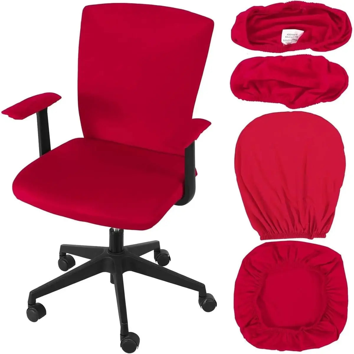 Tallew Office Chair Covers Set Universal Stretch Fit 4 Piece With Tallew