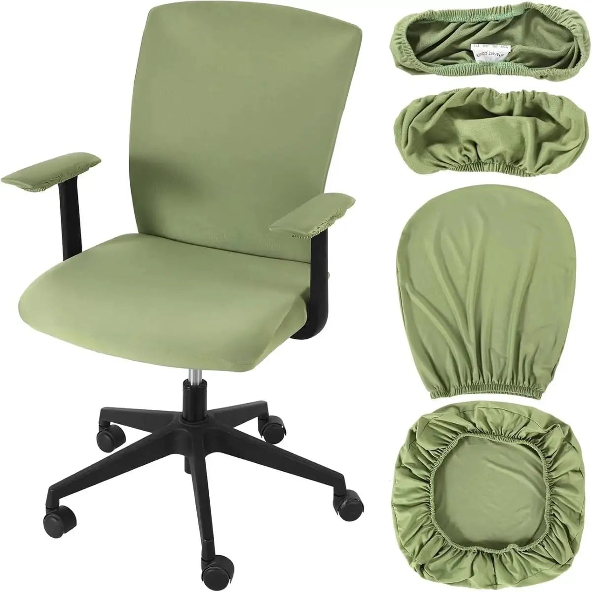 Tallew Office Chair Covers Set Universal Stretch Fit 4 Piece With Tallew