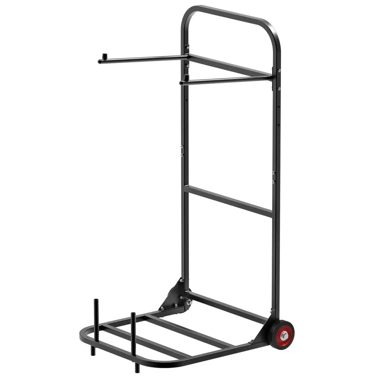Folding Chair Rack Cart For 10 Chairs Of 100 LBS Push-Style Chair Vevor