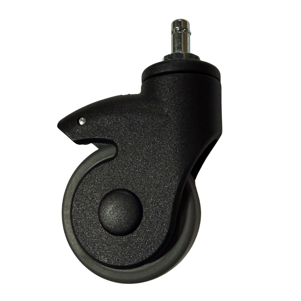 ErgoLab Stage Glide Non Marking Chair Casters, Set of 5 - Platinum-Level Office Chairs